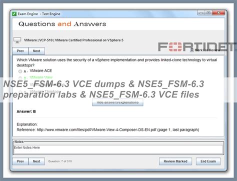 NSE5_FSM-6.3 Online Prüfungen