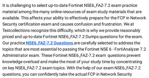 NSE6_FAZ-7.2 Antworten