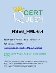 NSE6_FML-6.2 PDF Testsoftware
