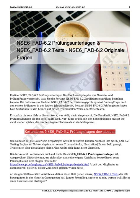 NSE6_FNC-7.2 Zertifizierungsprüfung