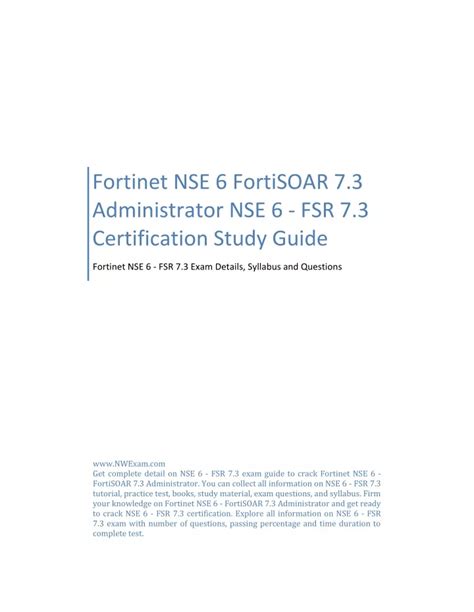 NSE6_FSR-7.3 Prüfung