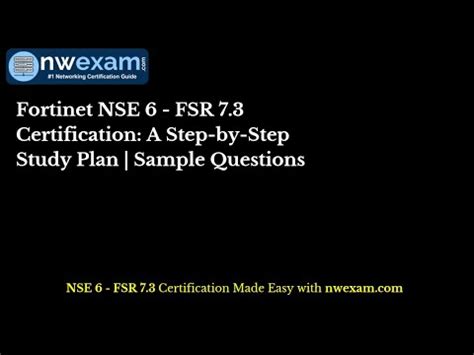 NSE6_FSR-7.3 Prüfungs