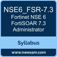 NSE6_FSR-7.3 Vorbereitung