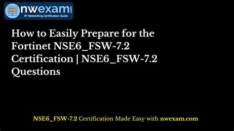 NSE6_FSW-7.2 Prüfungs Guide