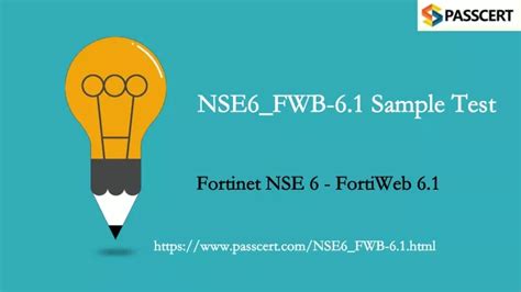 NSE6_FWB-6.1 Reliable Test Blueprint