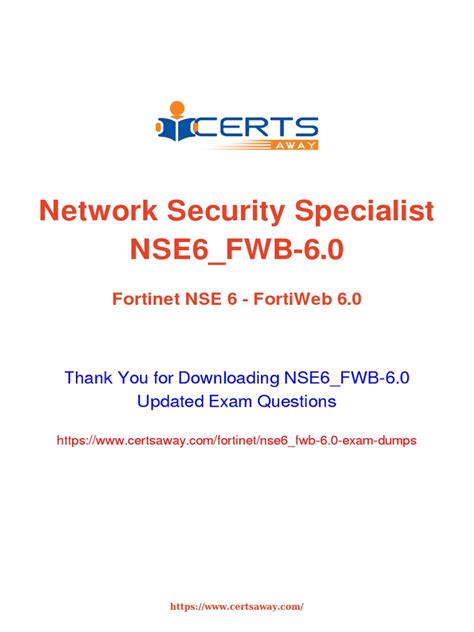 NSE6_FWB-6.1 Schulungsunterlagen