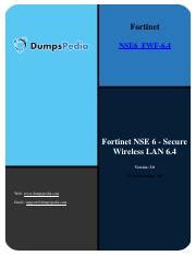 NSE6_FWF-6.4 PDF Demo