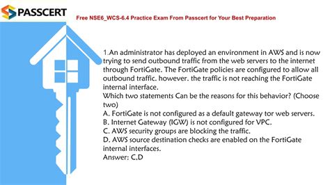 NSE6_WCS-6.4 Zertifizierung