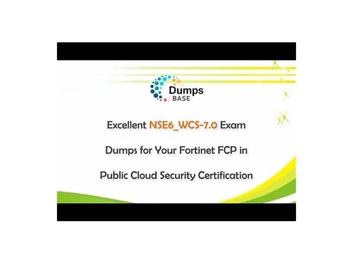 NSE6_WCS-7.0 Test Vce Free