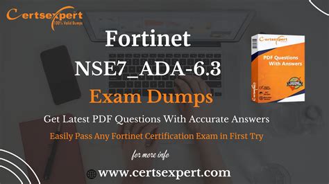 NSE7_ADA-6.3 Ausbildungsressourcen