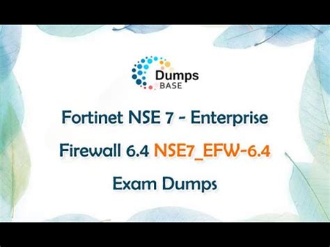 NSE7_EFW-6.4 Dumps