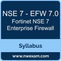NSE7_EFW-7.0 Pruefungssimulationen