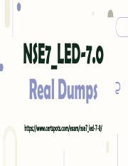 NSE7_LED-7.0 Dumps Deutsch