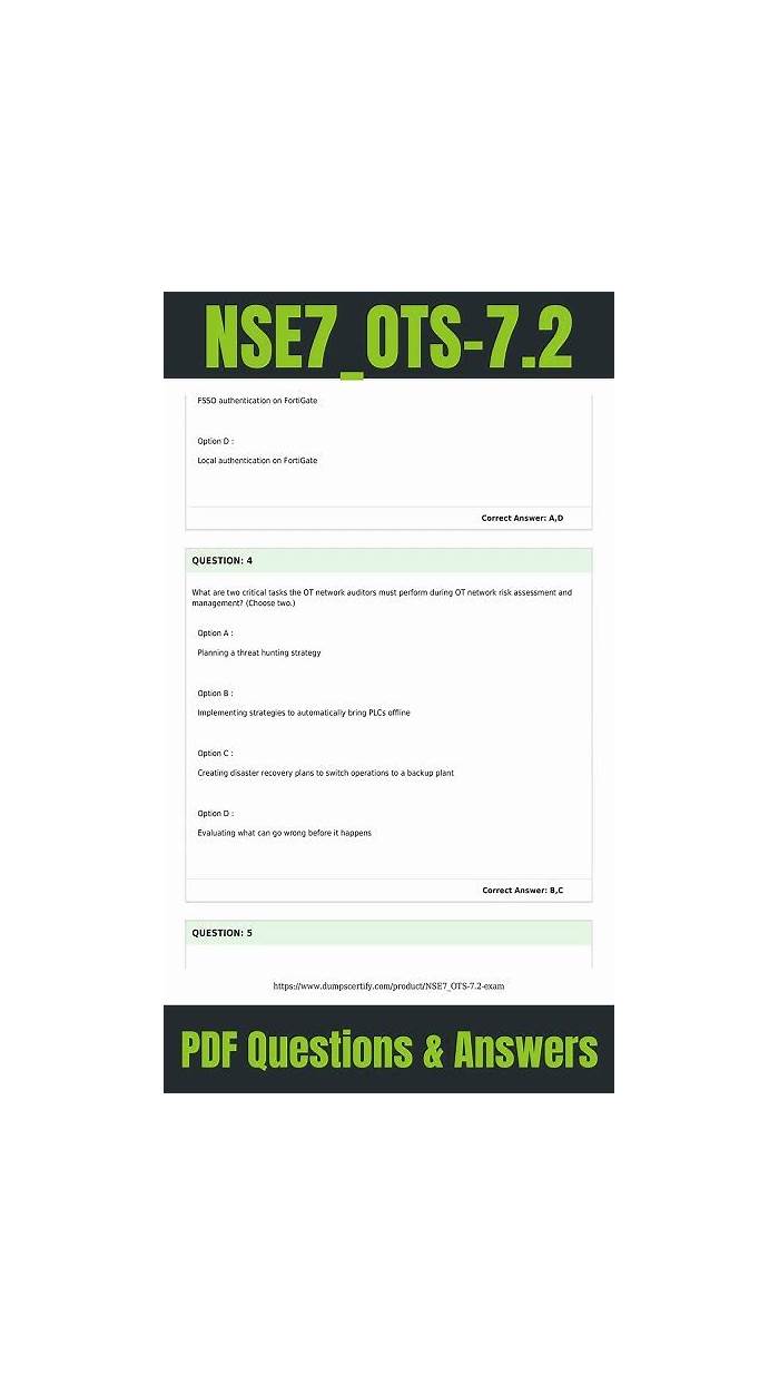 NSE7_OTS-7.2 Exam Fragen