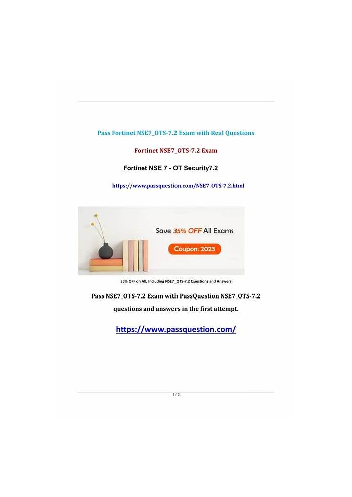 NSE7_OTS-7.2 Free Pdf Guide