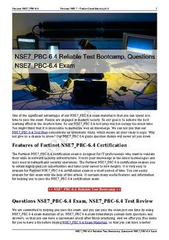 NSE7_PBC-6.4 Testfagen