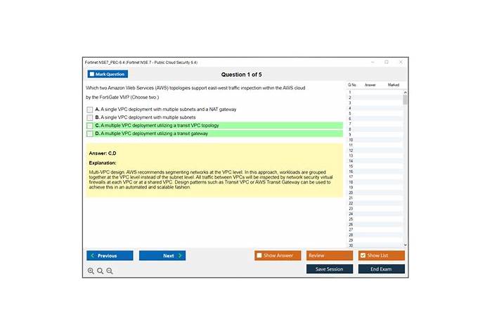 NSE7_PBC-6.4 Online Prüfung