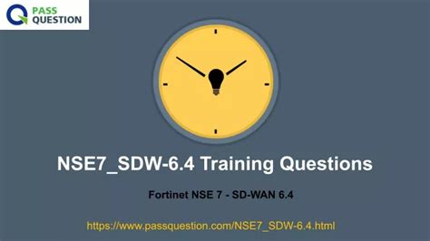 NSE7_SDW-6.4 Vorbereitung