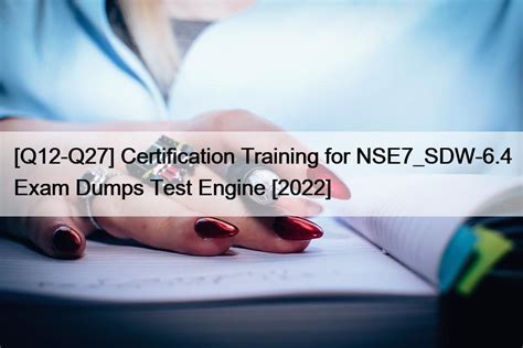 NSE7_SDW-6.4 Zertifizierungsprüfung