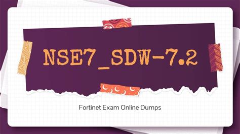 NSE7_SDW-7.0 Online Tests