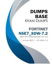 NSE7_SDW-7.2 Dumps