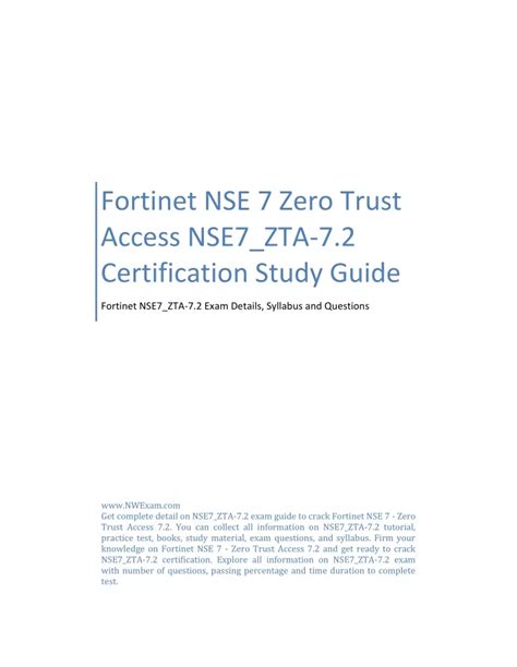 NSE7_ZTA-7.2 Buch