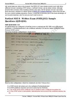 NSE8_812 Examengine