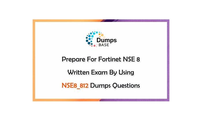 Certification NSE8_812 Exam Dumps