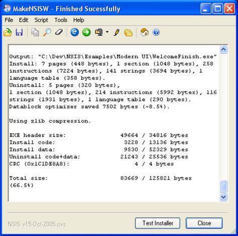 NSIS for Windows