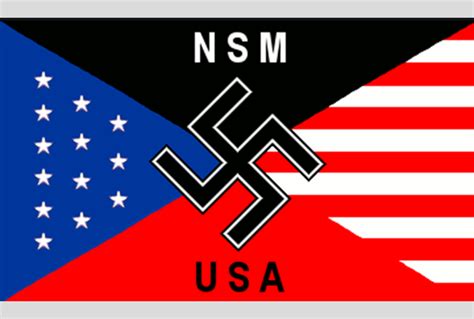 NSM : National Socialist Movement Party Headquarters