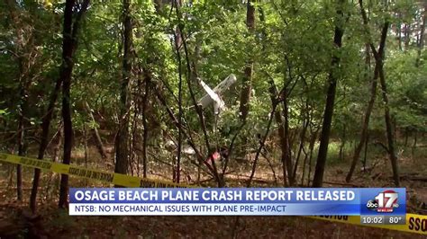 NTSB releases preliminary report on fatal Osage Beach plane crash