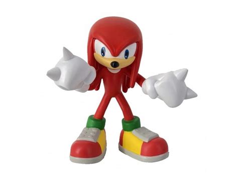 NUCKLES - Sonic the Hedgehog character cake topper decoration