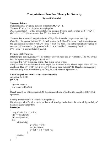 Number Theory in Network Security - GeeksforGeeks - wintechmobiles.com