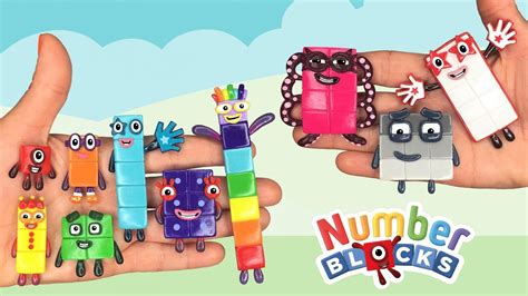 NUMBERBLOCKS PART 1! Polymer Clay Tutorial - YouTube