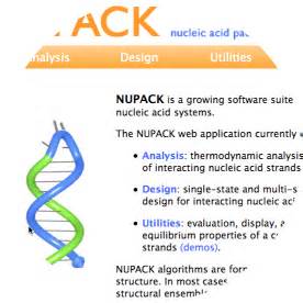 NUPACK: Nucleic Acid Package