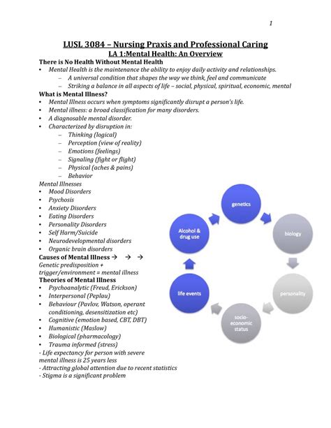 NURSING 3084 : Nursing Praxis - Laurentian University - Course …