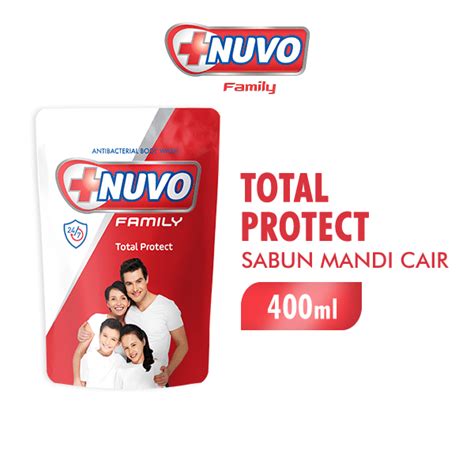 Nuvo Total Protect Sabun Mandi Cair 800ml x 5pcs - Sabun Mandi Cair ... - raincitystudios.com