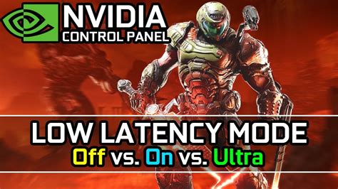 NVIDIA Low Latency Mode Tested - Ultra vs. On vs. Off - YouTube