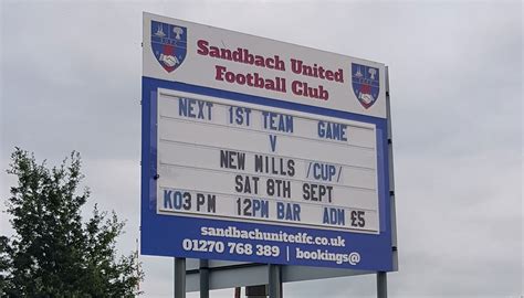 NWCFL Sandbach United Club Information Page