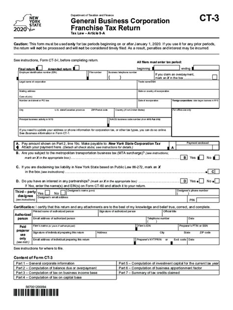 NY CT-3-A 2024 - Fill out Tax Template Online - US Legal Forms