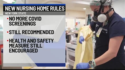 NY Department of Health announces new COVID guidelines for nursing home visitors