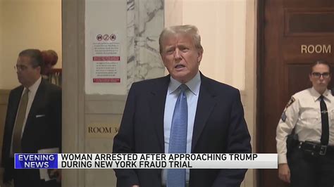 NY court says employee arrested after disrupting Trump's fraud trial