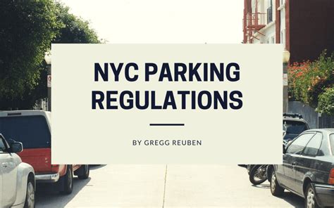 NYC Parking Rules Don