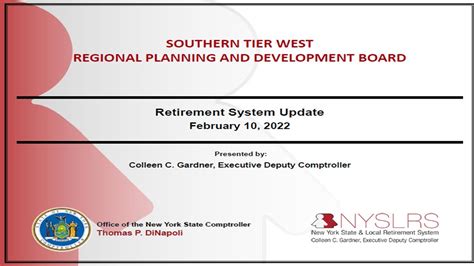 NYS Retirement System Update YouTube