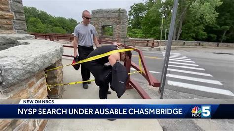 NYSP investigates homicide near AuSable Chasm Bridge