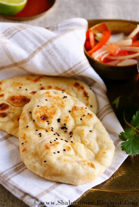 Naan (Leavened Indian Flatbread) • Curious Cuisiniere