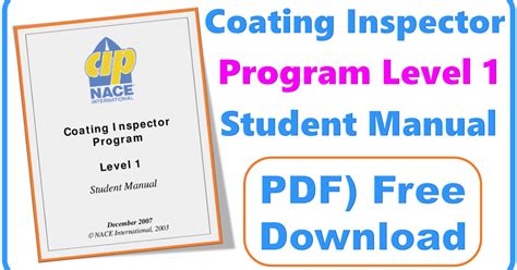 Nace coating inspector exam study guide. - Free 2005 yamaha raptor 660 service manual.