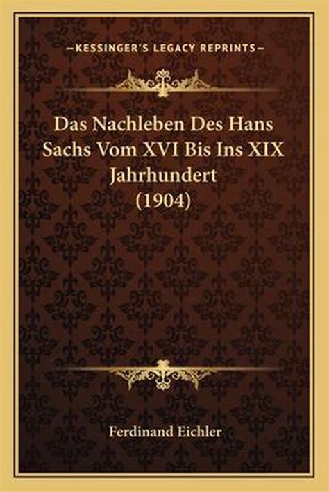 Nachleben des hans sachs vom xvi. - Manuale di servizio del motore diesel iveco.