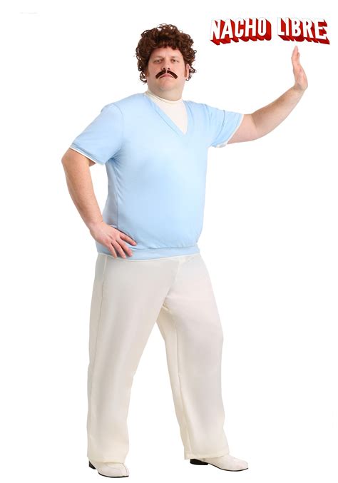 Nacho libre leisure costume. Nacho Libre Costume. Rate this costume: 12 votes. 1 comment · add a comment "Ey. Save me a piece of that corn!" - Love Nacho Libre. More views: (click to enlarge) Costume type: Costumes for Boys: Categories: Halloween Costumes, Movie and TV Show Costumes: 
