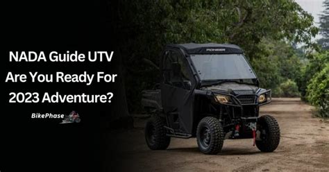 Nada guide utv. Total Price. $8,999. $5,565. $7,320. Interested in Selling Your Vehicle? Get a verified offer sent directly to you. Click Here. Make sure you’re protected! Insure your Utility Vehicle for as low as just $75/year.*. 